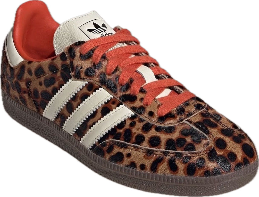 Adidas Samba OG Preloved Red Leopard