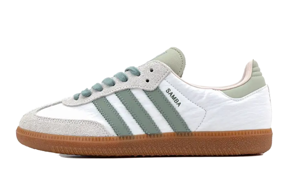 Adidas Samba Silver Green Putty Mauve