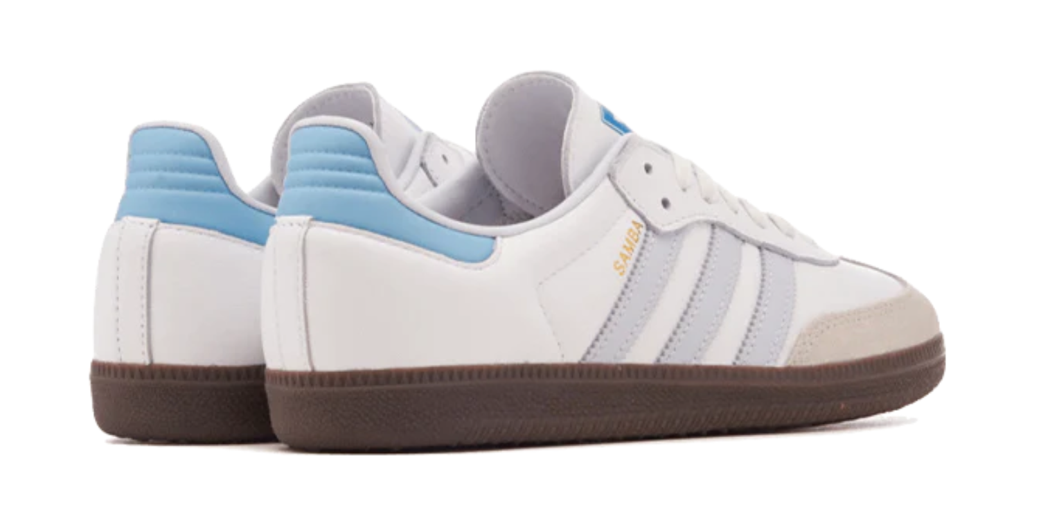 Adidas Samba OG White Halo Blue