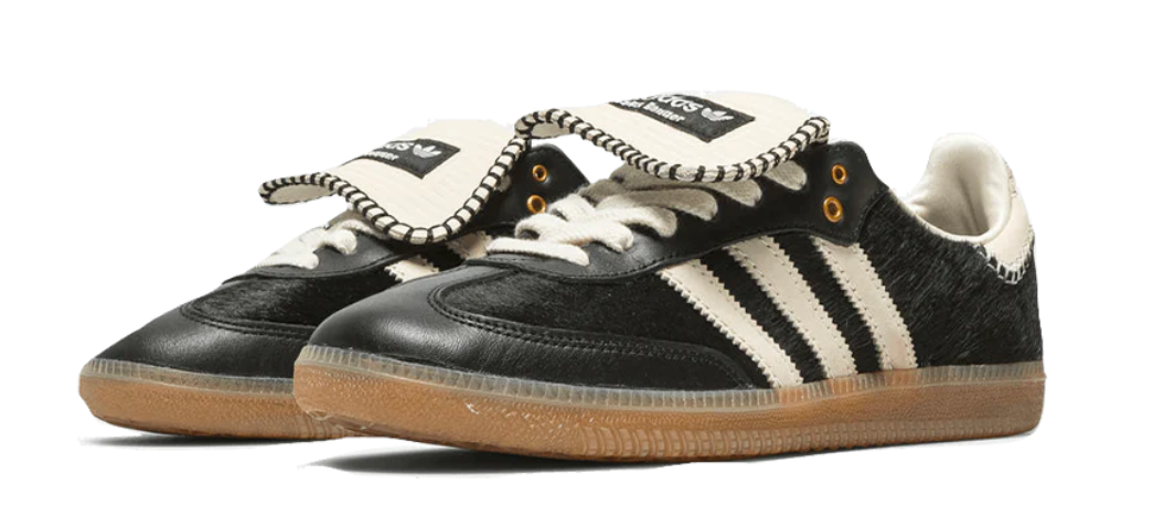 Adidas Samba Pony Tonal Low x Wales Bonner Core Black
