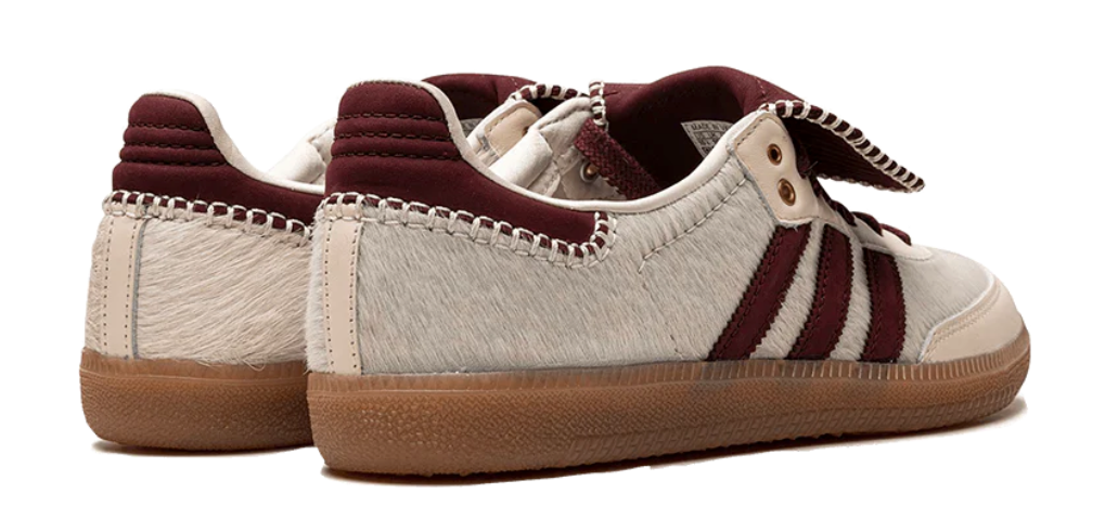 Adidas Samba Pony Tonal Low x Wales Bonner Cream White