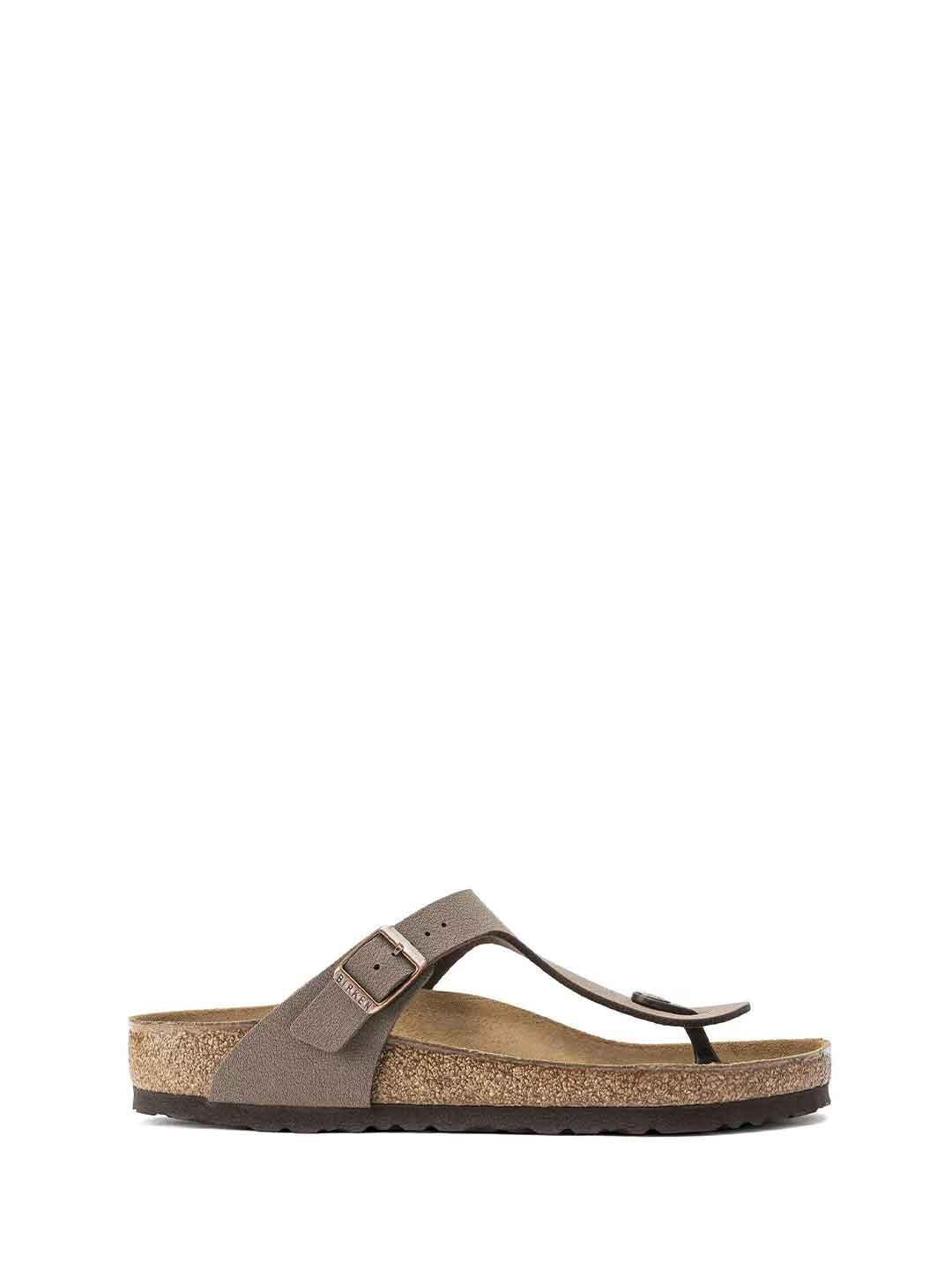 Birkenstock Gizeh sandali marrone a infradito