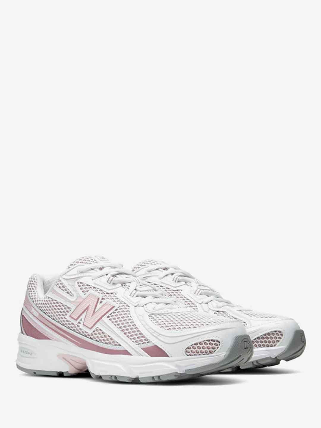 New Balance 740 sneakers bianco e rosa
