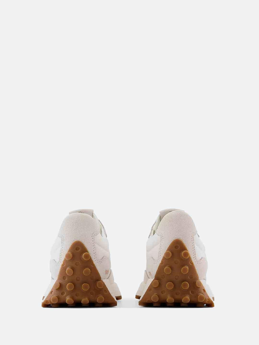 New Balance 327 sneakers panna con logo maculato