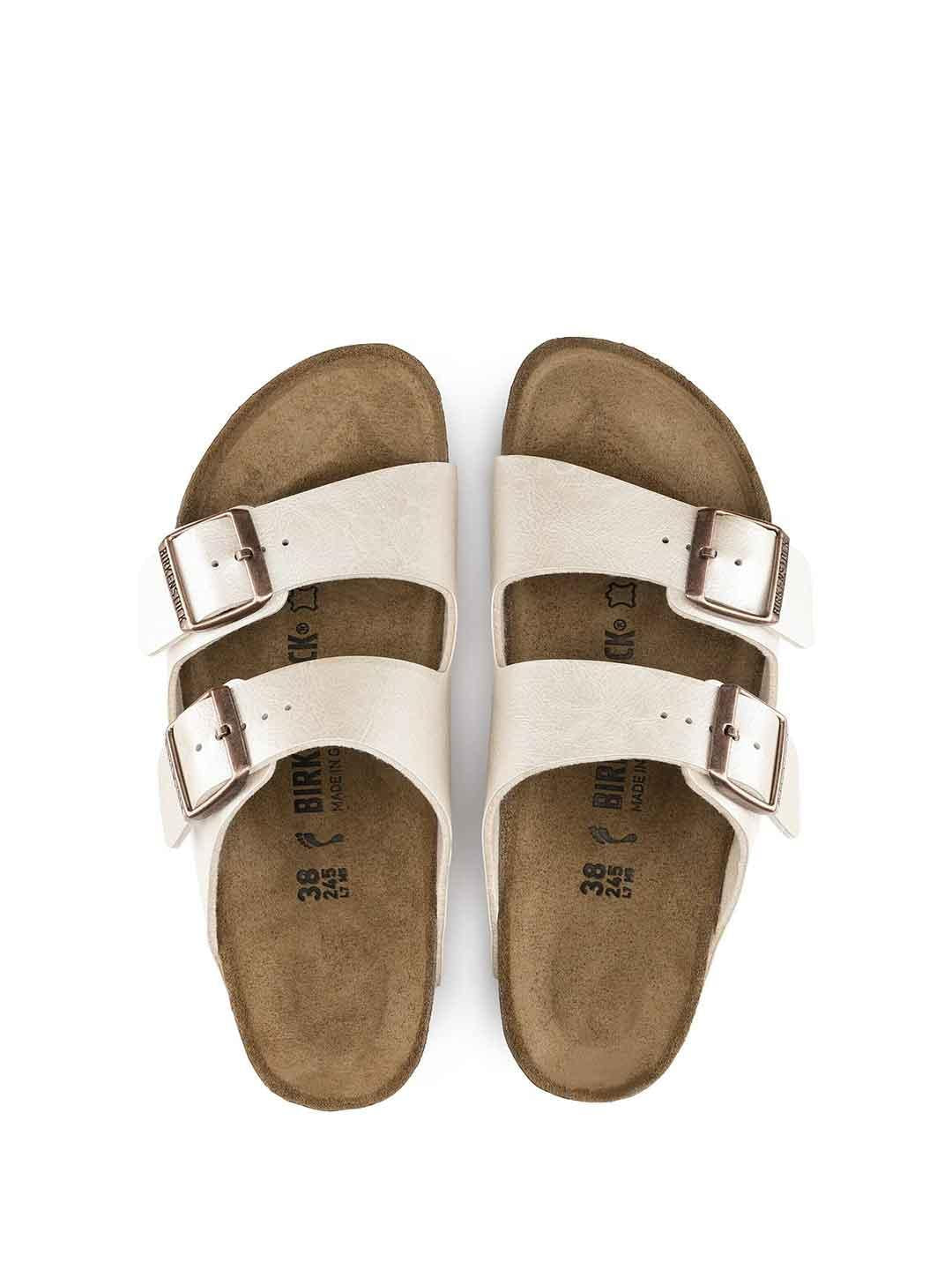 Birkenstock Arizona sandali panna perlato