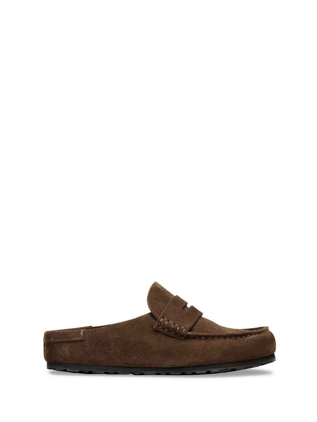 Birkenstock Naples Wrapped sabot marrone