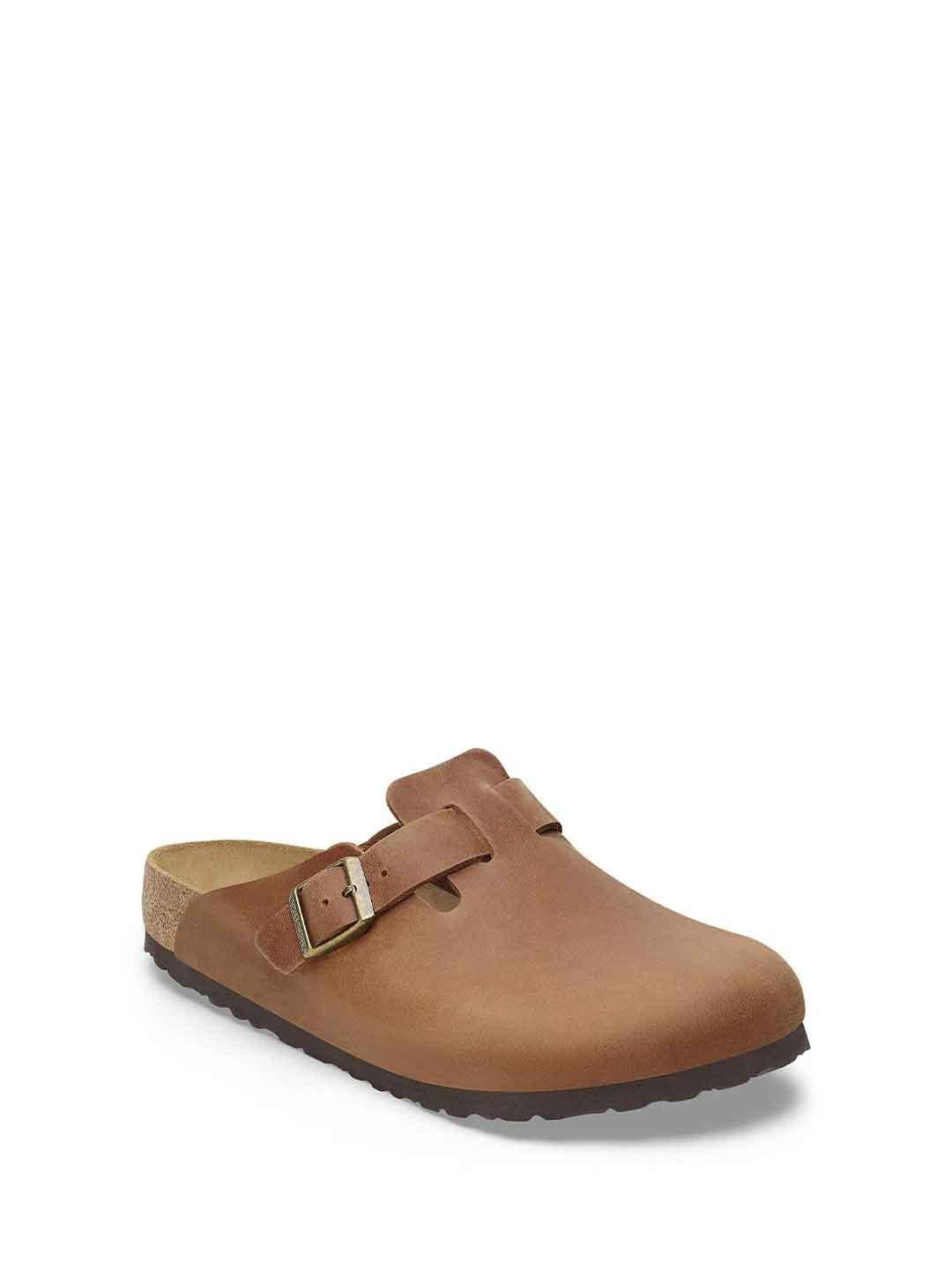 Birkenstock Boston sabot cuoio
