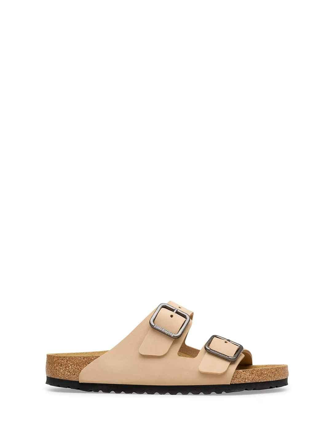 Birkenstock Arizona Wire Buckle sandali beige