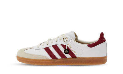 Adidas Samba x Sporty & Rich White Burgundy