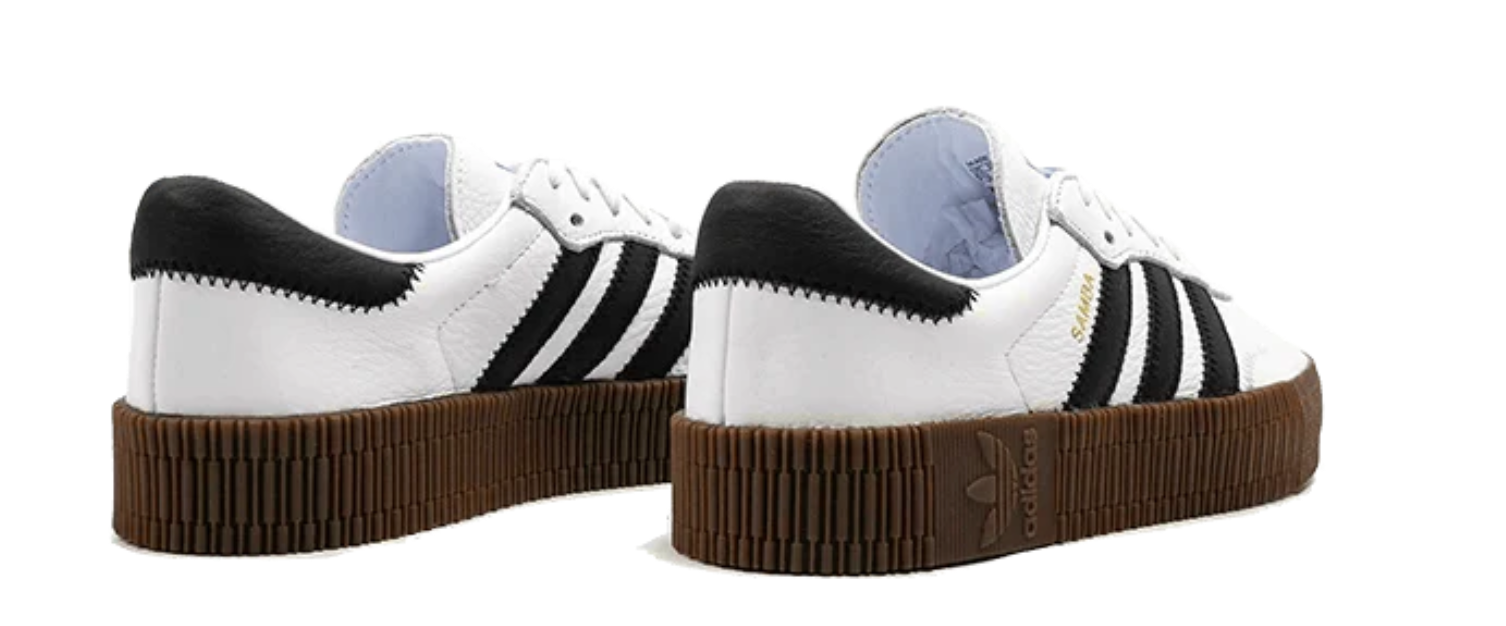 Adidas Sambarose White Black Gum