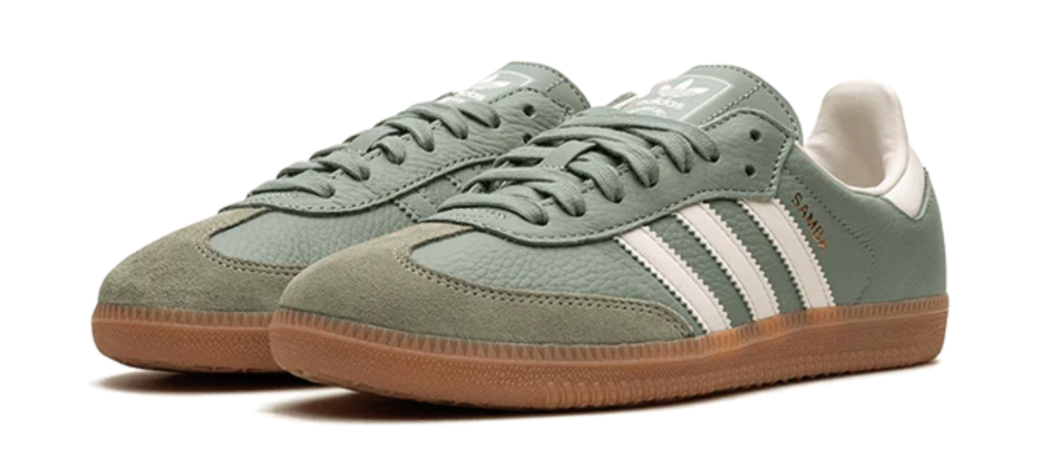 Adidas Samba OG Silver Green