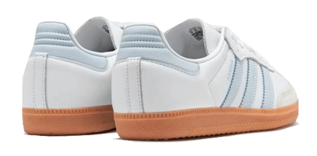 Adidas Samba OG White Halo Blue Gum
