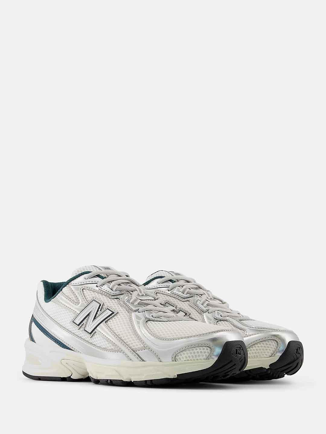 New Balance 740 sneakers bianco e verde