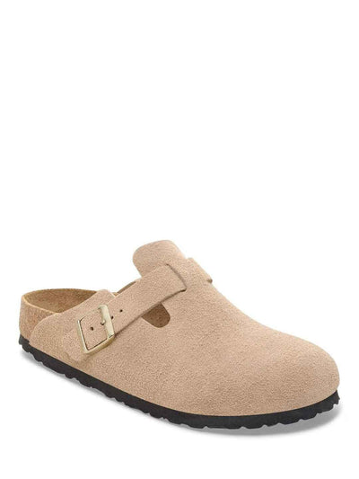 Birkenstock Boston sabot beige in suede