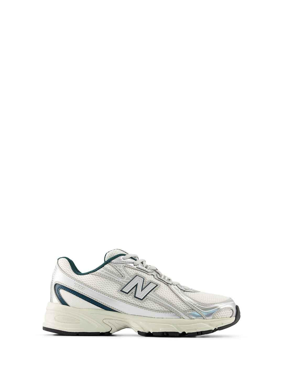 New Balance 740 sneakers bianco e verde