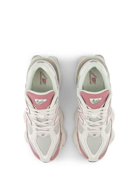 New Balance 9060 sneakers bianco e rosa