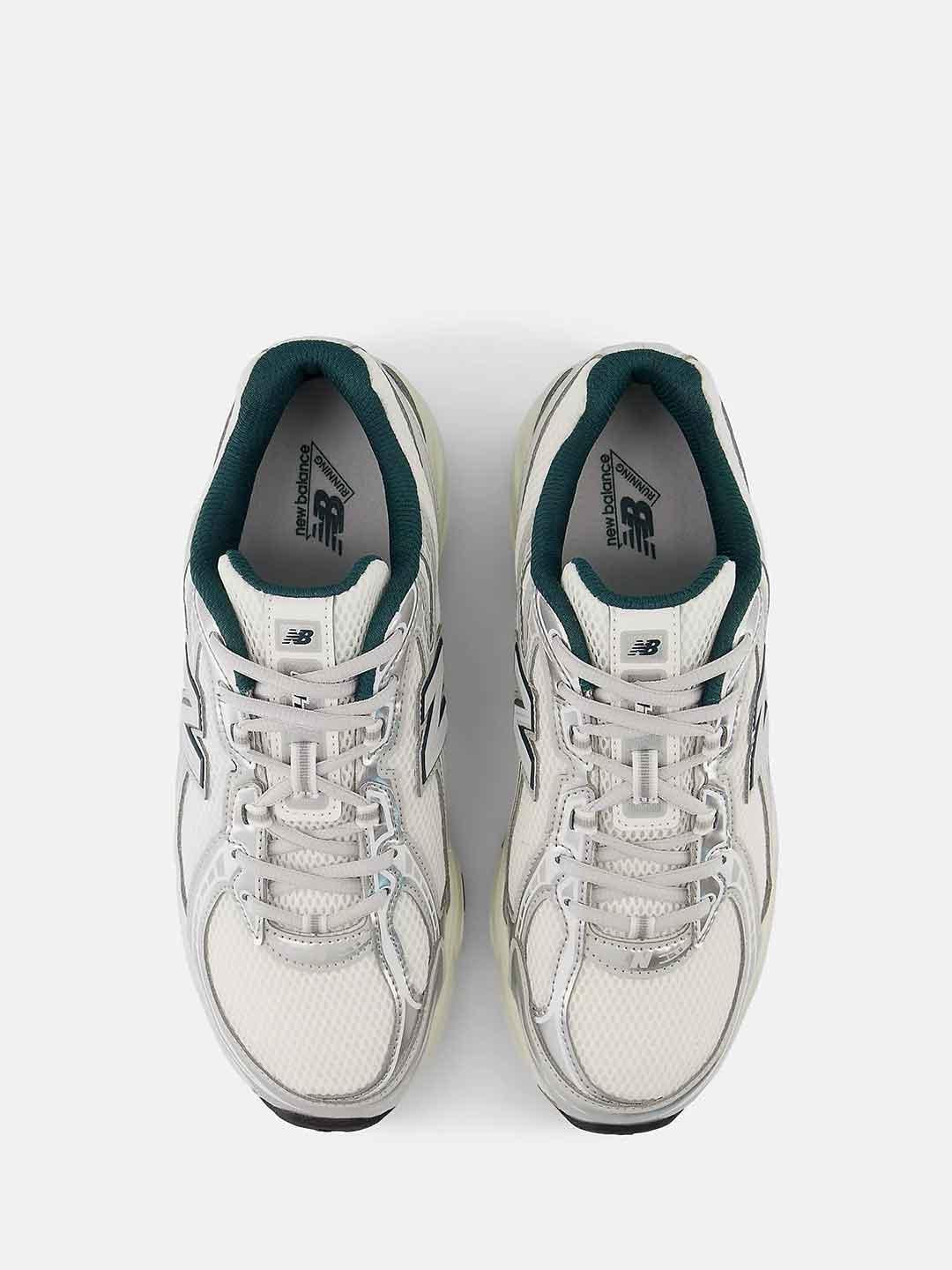 New Balance 740 sneakers bianco e verde