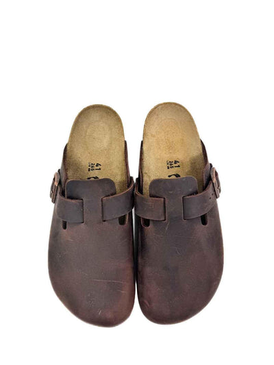 Birkenstock Boston sabot marrone
