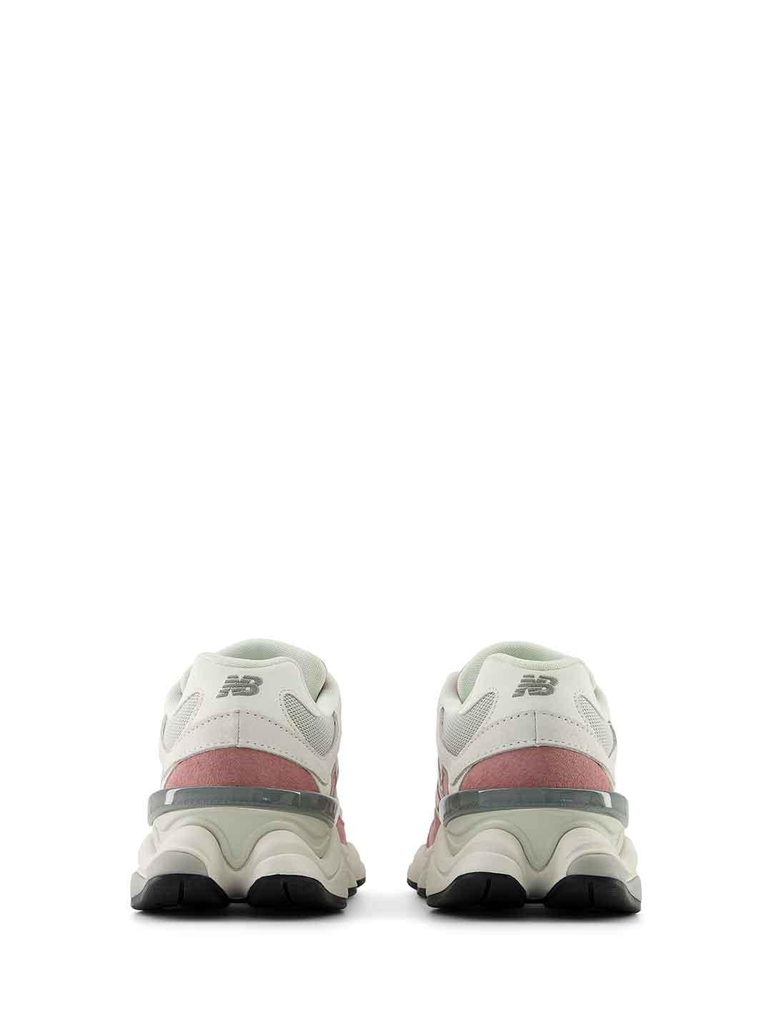 New Balance 9060 sneakers bianco e rosa