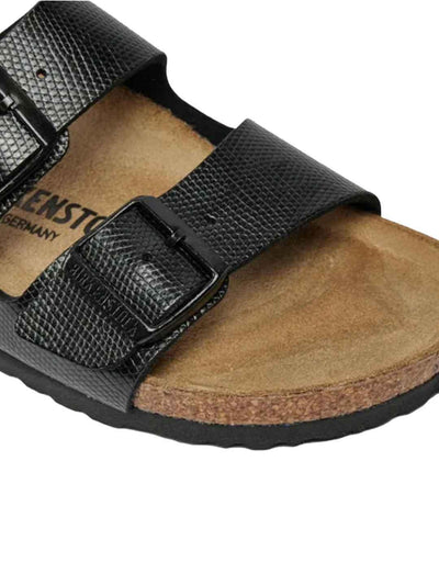 Birkenstock Arizona Lizard sandali nero pitonato
