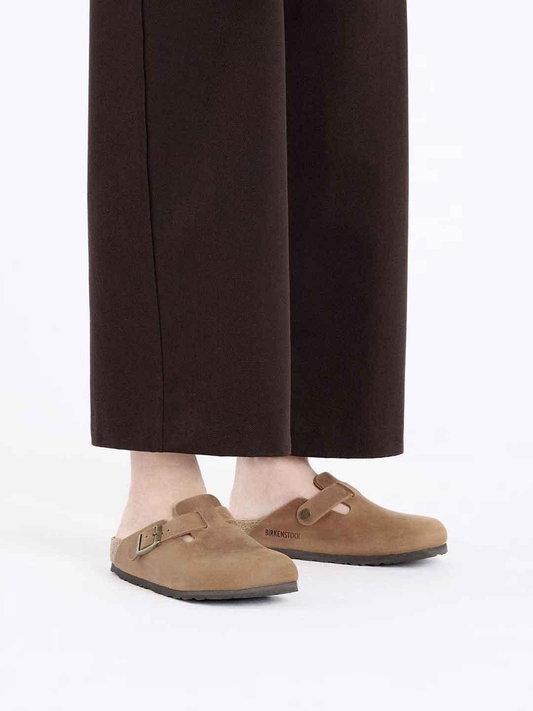 Birkenstock Boston sabot cuoio