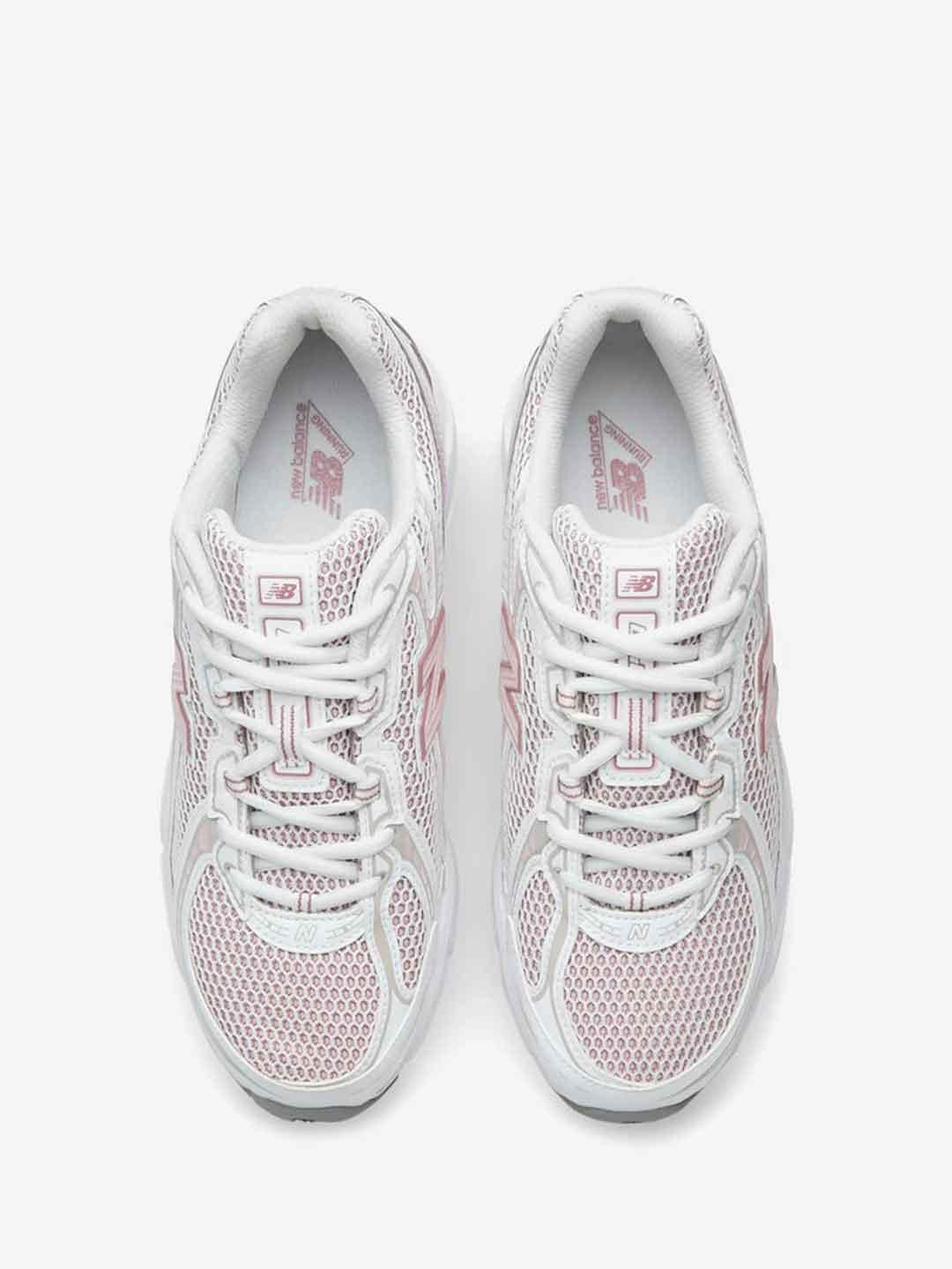 New Balance 740 sneakers bianco e rosa