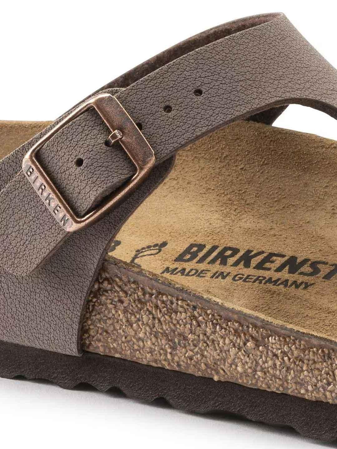 Birkenstock Gizeh sandali marrone a infradito