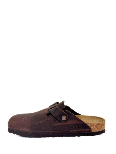 Birkenstock Boston sabot marrone
