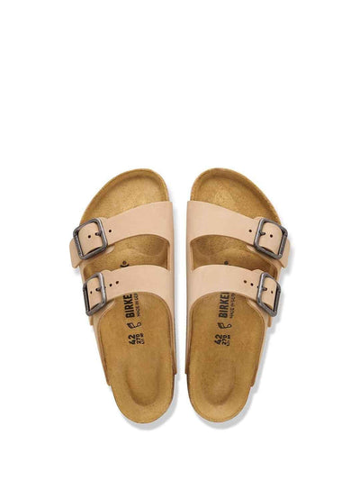 Birkenstock Arizona Wire Buckle sandali beige