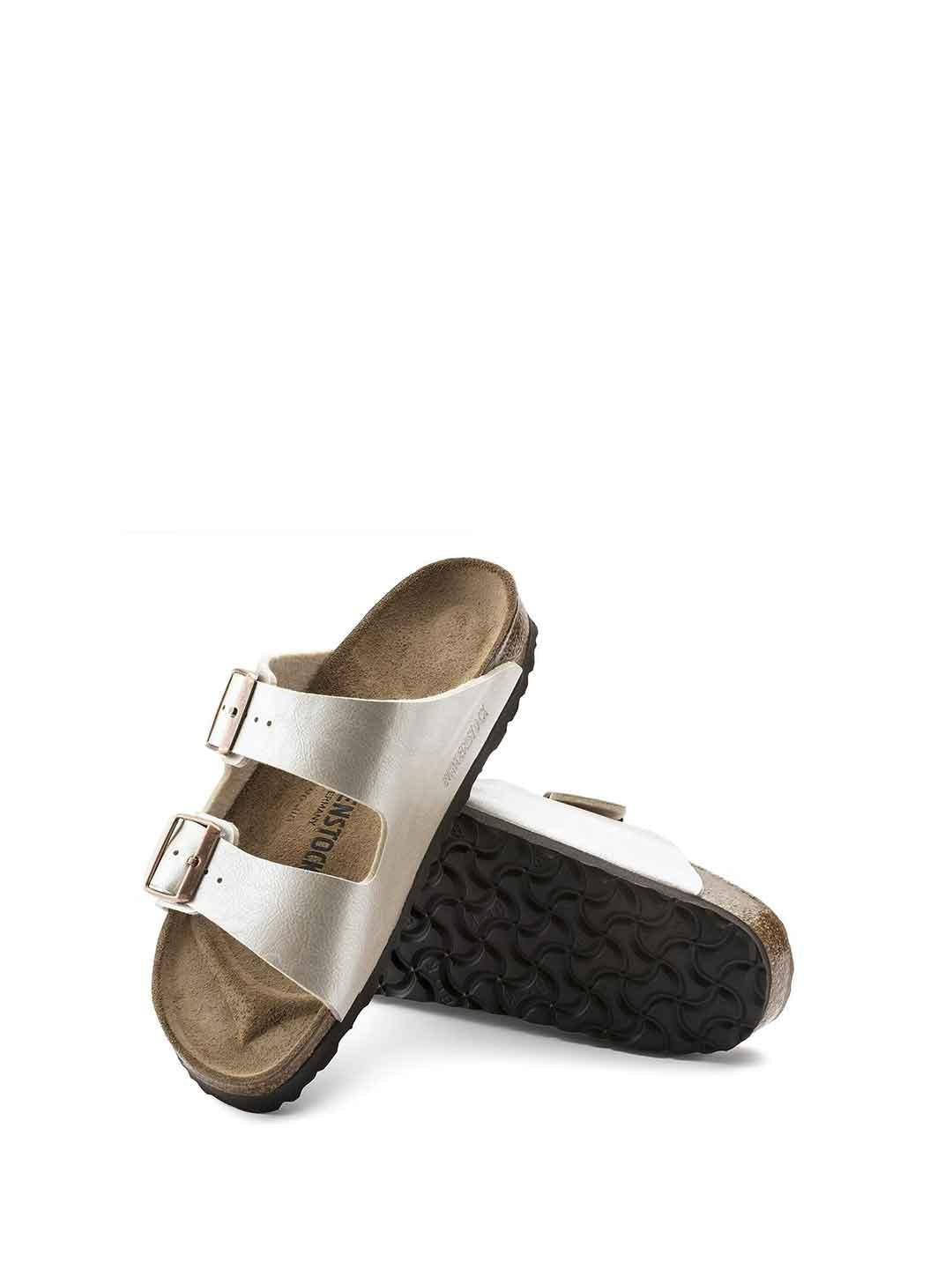Birkenstock Arizona sandali panna perlato
