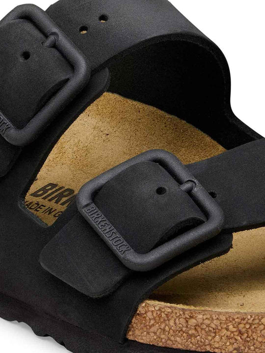 Birkenstock Arizona Wire Buckle sandali nero