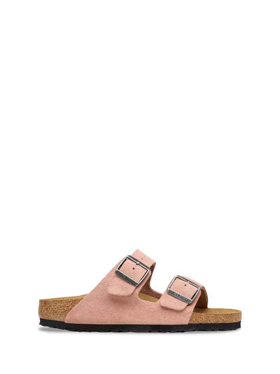 Birkenstock Arizona sandali rosa in Nabuk
