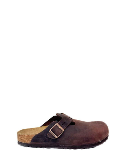 Birkenstock Boston sabot marrone