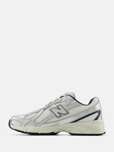 New Balance 740 sneakers bianco e verde