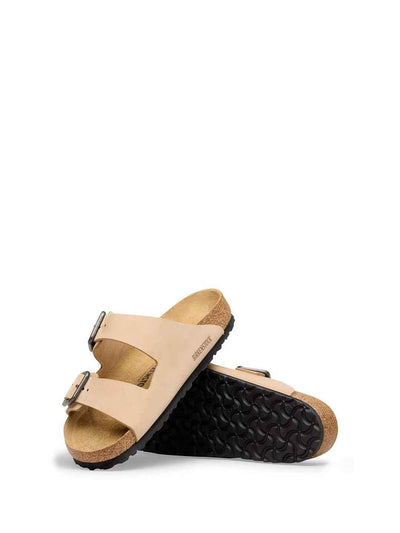 Birkenstock Arizona Wire Buckle sandali beige
