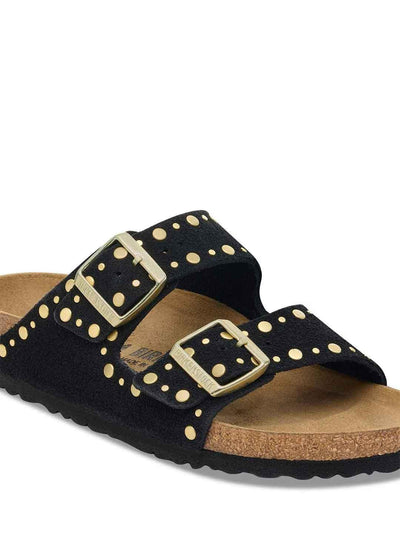 Birkenstock Arizona Rivet sandali nero con borchie