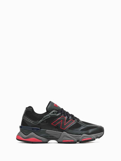 New Balance 9060 sneakers nero e rosso
