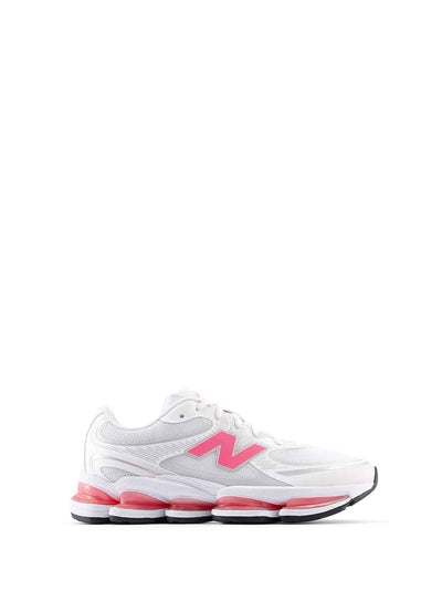 New Balance 2000 sneakers bianco e fucsia