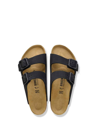 Birkenstock Arizona Wire Buckle sandali nero